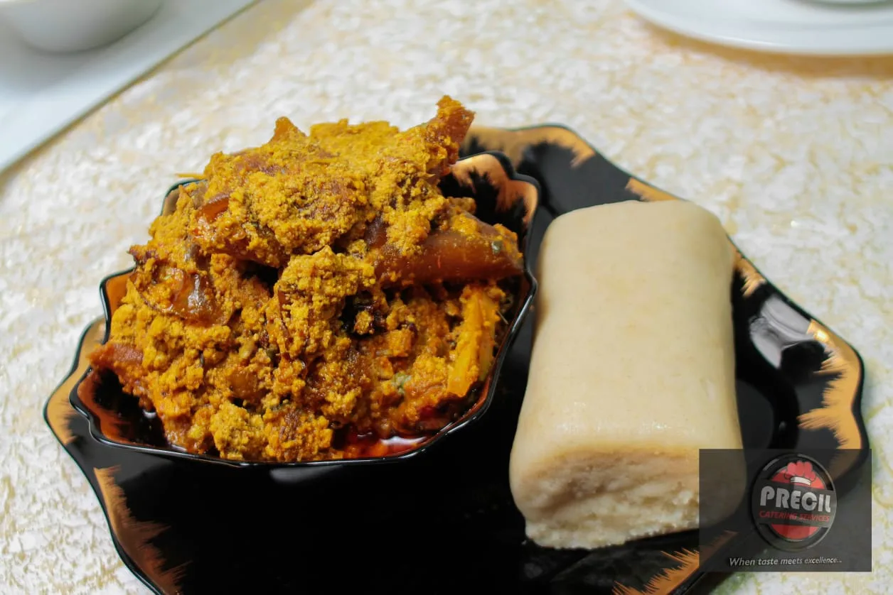 Egusi Soup & Pounded Yam